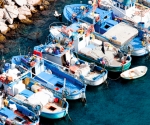 fishing boats, amalfi coast, italy